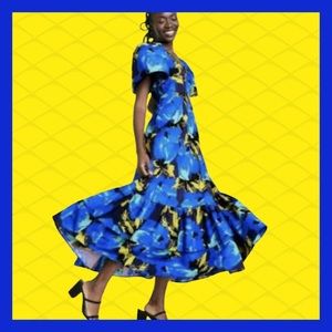 Christopher John Rogers Floral Dress